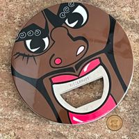 Kapselheber Ritzenhoff Pop‑Art (ø ca. 9cm) – doppelgesichtig